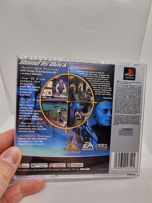 007 The World is not enough PS1 Platinum