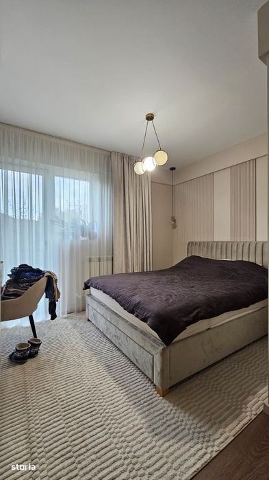 Apartament 3 camere - gradina 128mp - loc de parcare/mobilat+utilat
