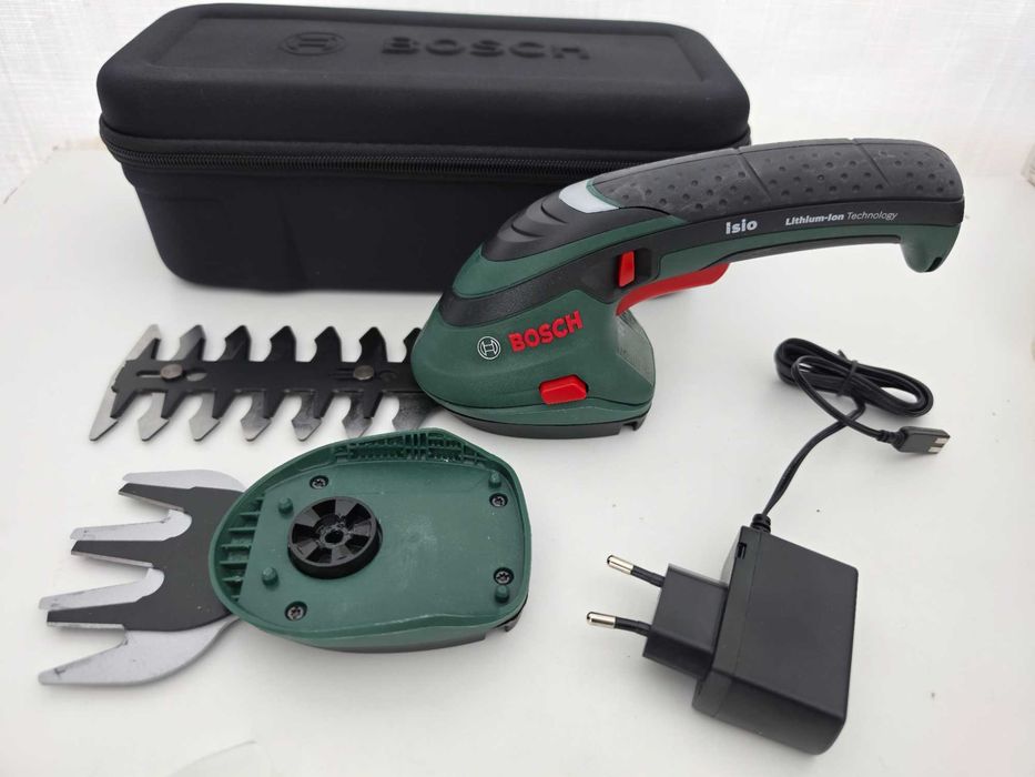 Foarfeca electrica pe acumulator pentru tuns iarba/arbusti Bosch Isio