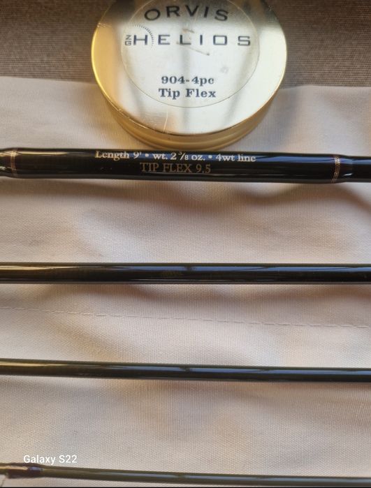 Lanseta fly/de muscă Orvis Helios ZG clasa 4