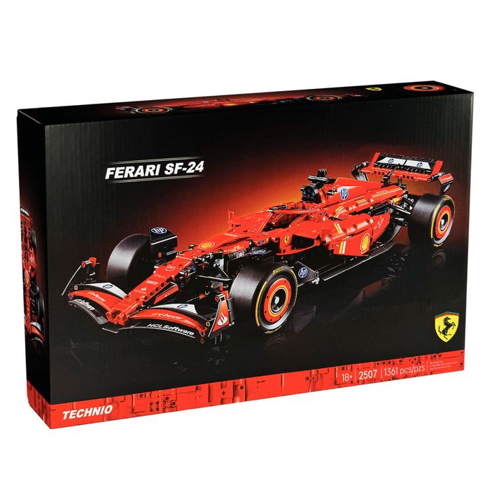 Конструктор Lego Ferrari SF-24 Formula 1 | 1361 деталей | Болид