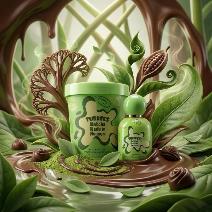 Детски парфюм с нотки на матча и шоколад Tubbees Matcha Made In Heaven, 50 мл