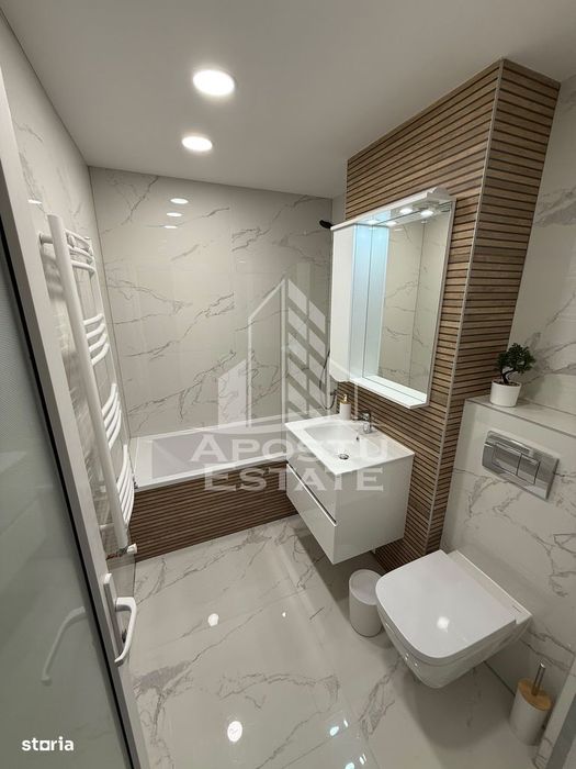 Apartament de inchiriat 2 camere, centrala proprie, zona Lipovei