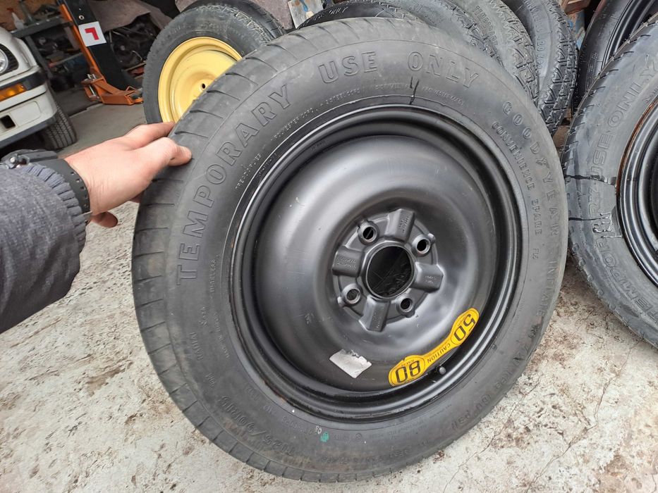 Roata rezerva Slim Mitshubishi Colt Lancer Nissan NV200 Tiida 4x114.3