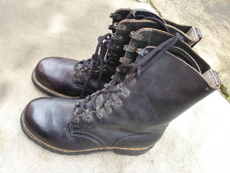 bocanci armata germană de colecție expozitie mărimea275 43 maro ca noi