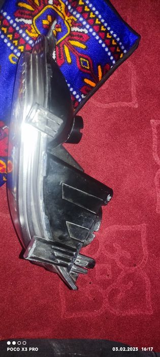 Gentra передней туманка левый.