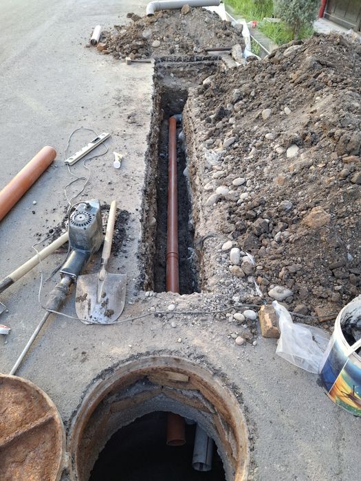 Urachi Прокол Паткор Урачи kanalzatsiya santexnika patkop transheya q