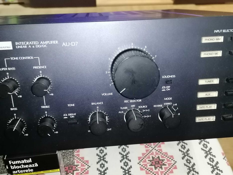 Vind amplificator Sansui AU d7