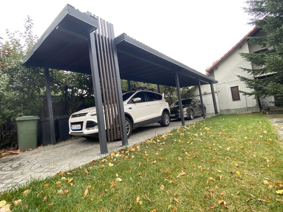 Producator de garaj, carport, pergola auto pe structura metalica