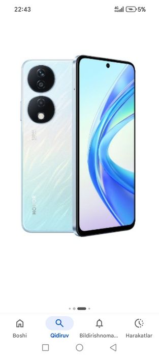 Honor x7 b  dakumet karopka 1 qo'l oishlatilgan