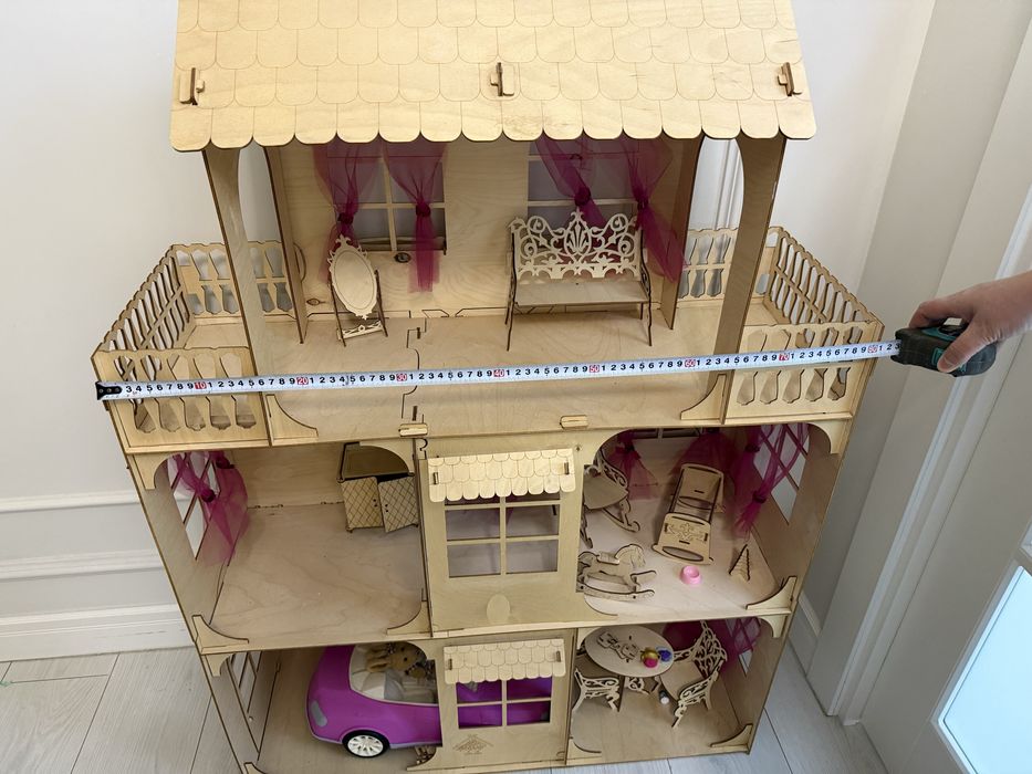 детский кукольный домик