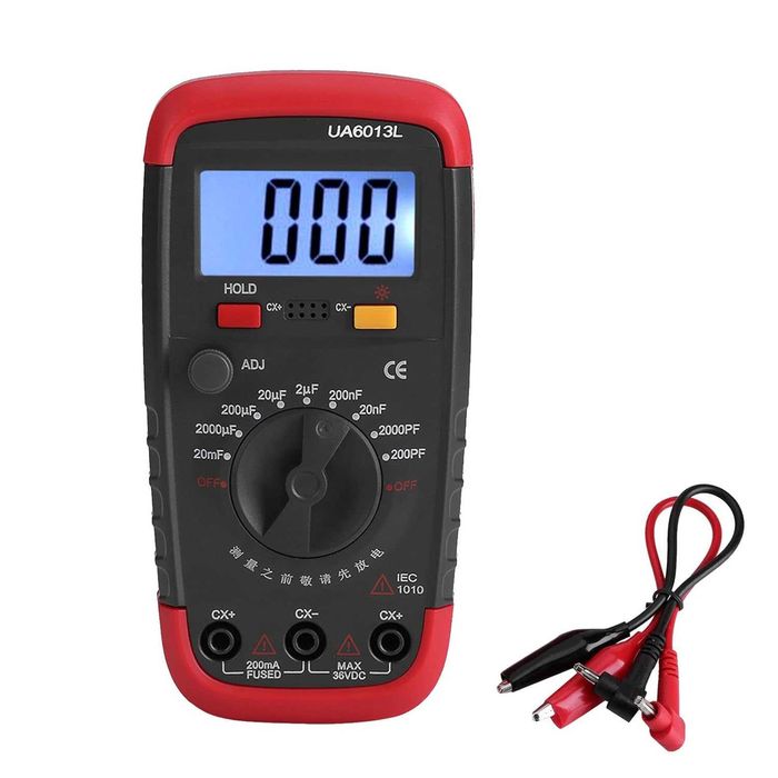 Tester Capacitometru Digital Profesional 0.1pF - 20000uF LCD