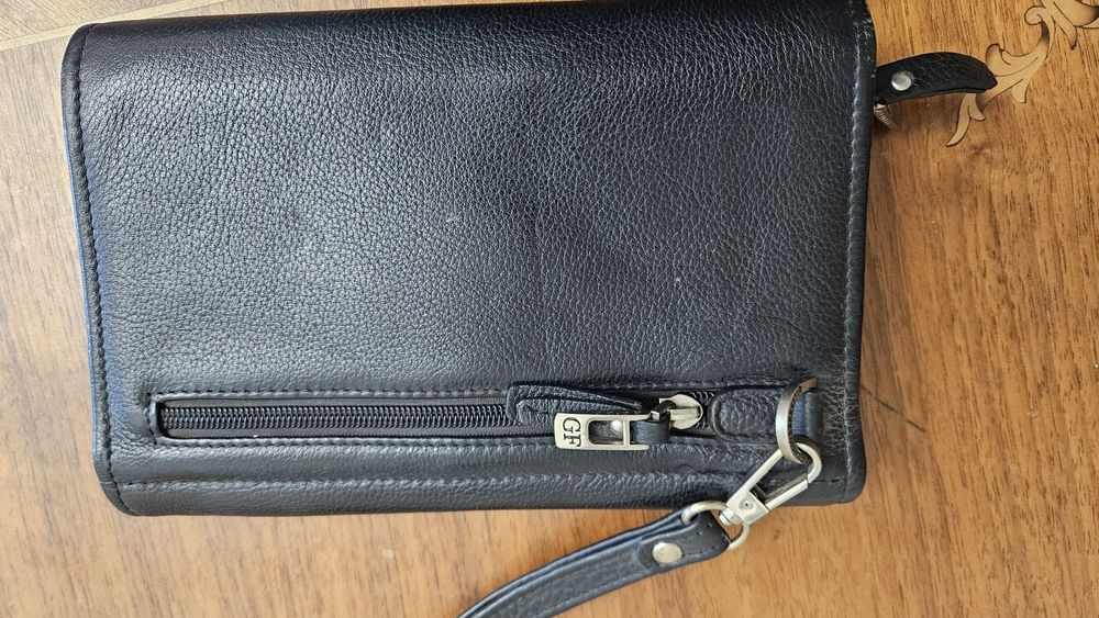 Портмоне Petek и клатч Giorgio Ferretti. Оригинал, Нат.кожа