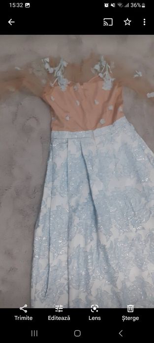Rochie de nașa superba
