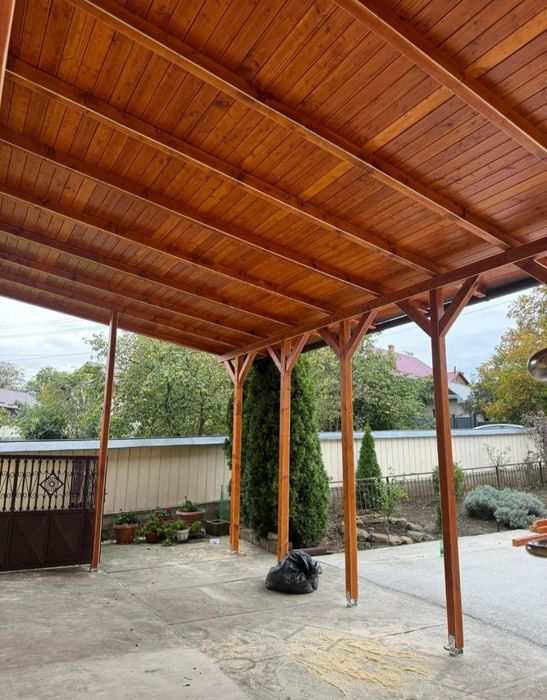 Căsuțe din lemn terasă foișoare magazie de depozitare