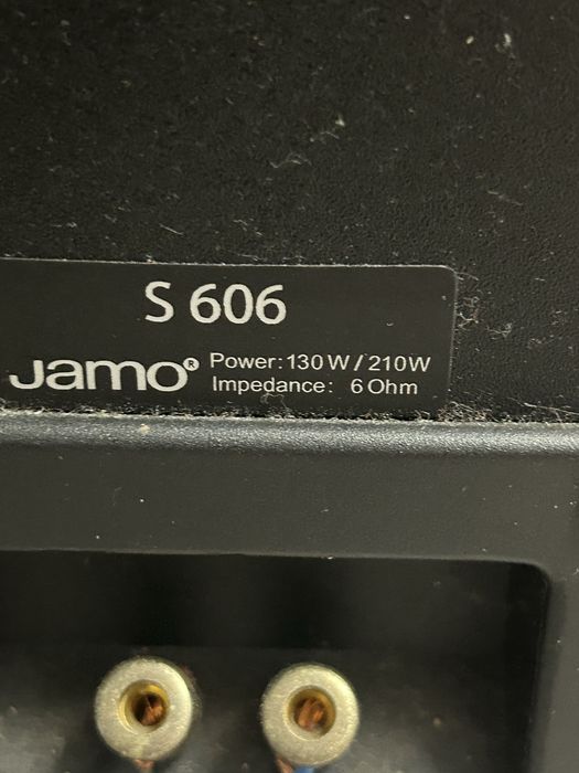 Boxe jamo 210 watt plus amplificator