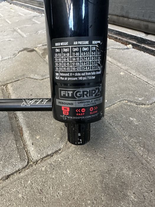 Furca Fox 38 factory kashima