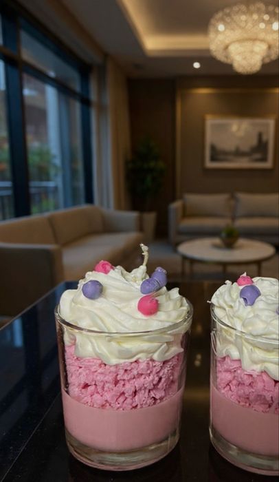 Соеви свещи в чанта, чаша или кутия