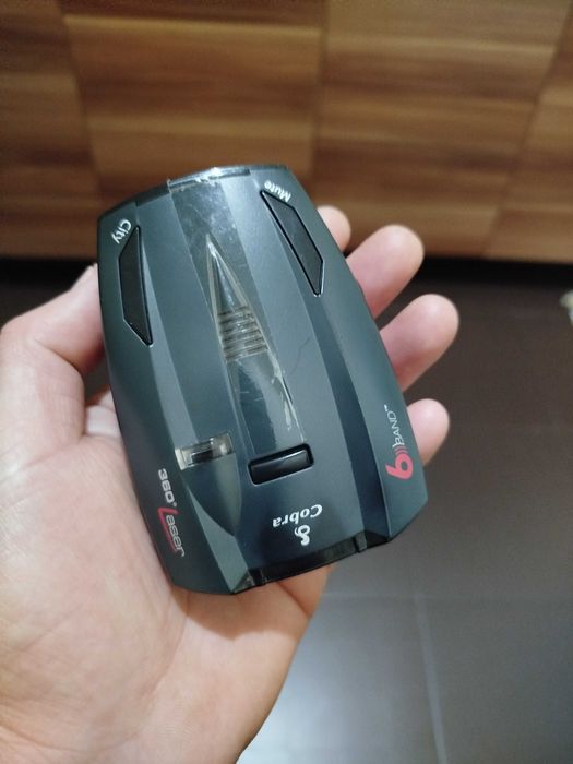 Detector radar Cobra ESD-7000, 6 Band Laser 360 grade Funcțional