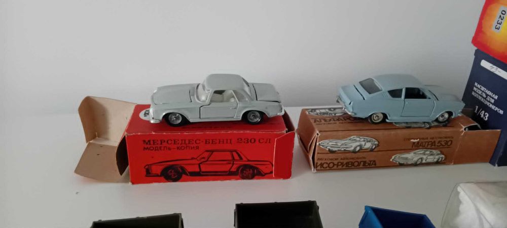 USSR, CCCP, СССР, 1:43 Moskvich, Chaika, Mercedes Lada ZIL 131