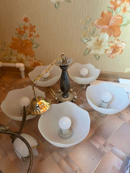 Рабочие люстры целые