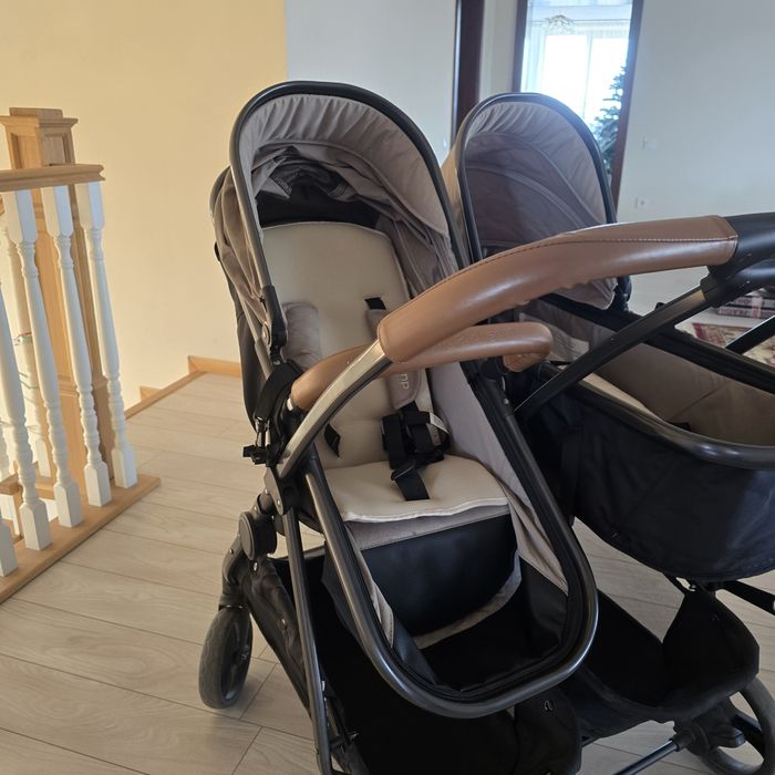 Carucior 2 in 1 pentru gemeni Chipollino