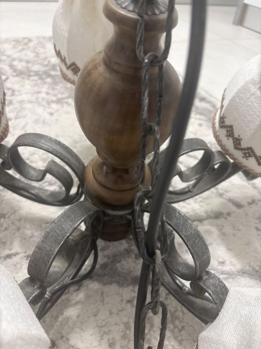 Set Candelabru si aplica rustic traditional