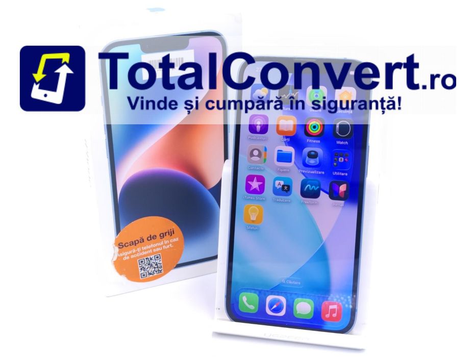 Apple iPhone 14 128GB Blue 6GB Single SIM, Garantie 24 luni | #D94808