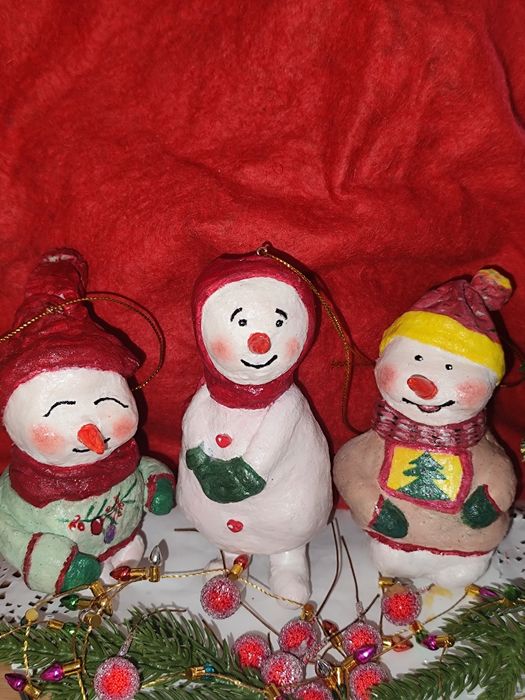 Ёлочные игрушки ручной работы