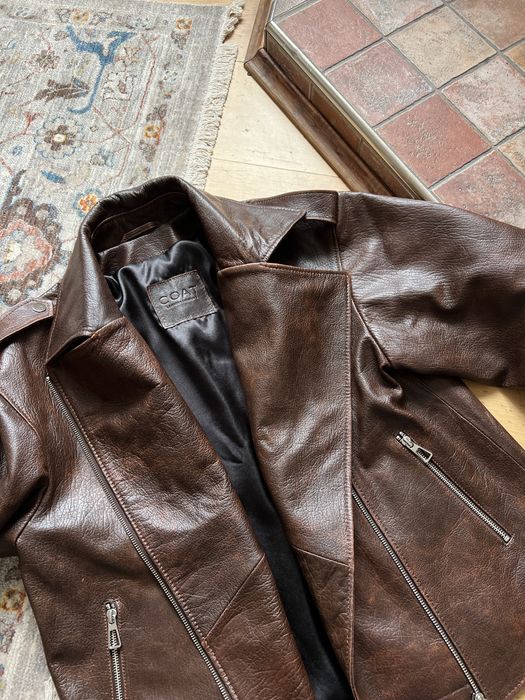 Кожаная куртка COAT