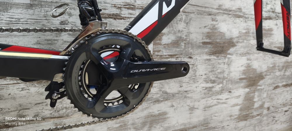 Карбонов шосеен велосипед без капли Merida Reacto Team Dura-Ace | L