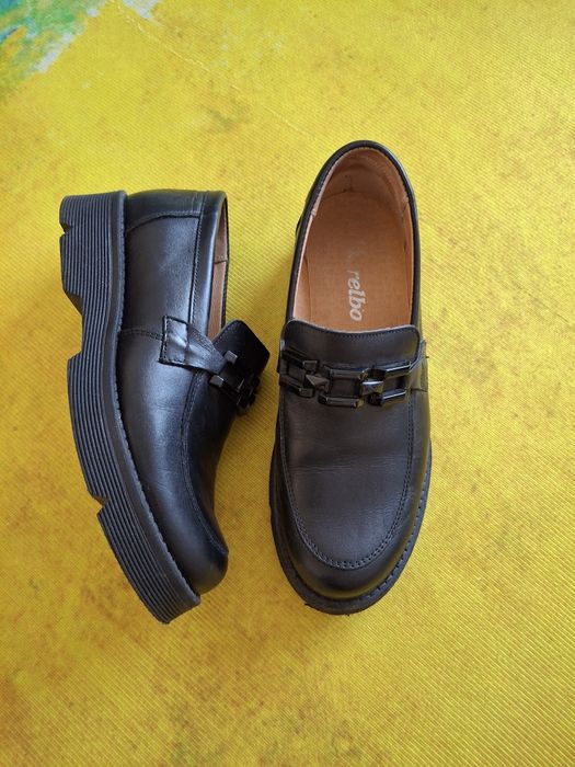 Malerbo piele loafers,pantofi metg 35