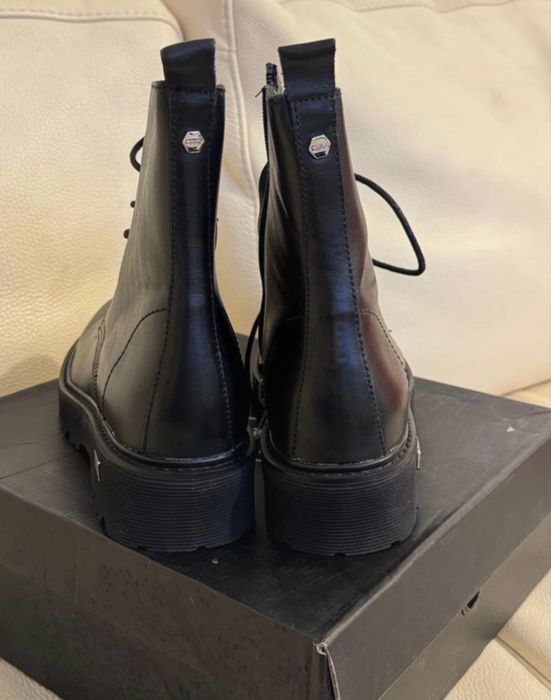 Ghete piele barbati Cult 43 27,5 cm