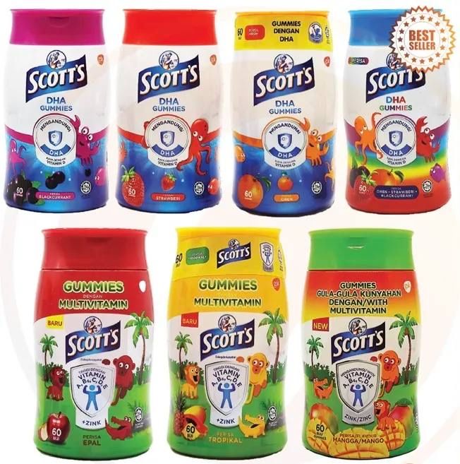 Scott’s живательные мультивитамины для детей