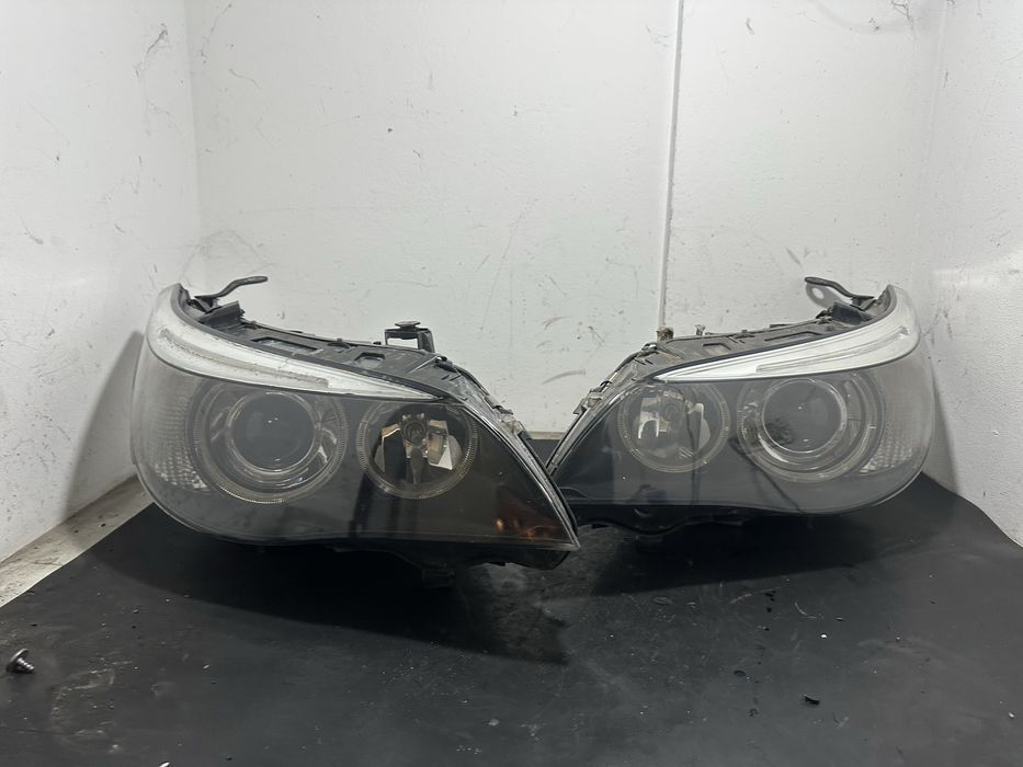 Far stanga fata xenon BMW E60 E61 Seria 5 nfl 2003-2007 adaptiv xenon