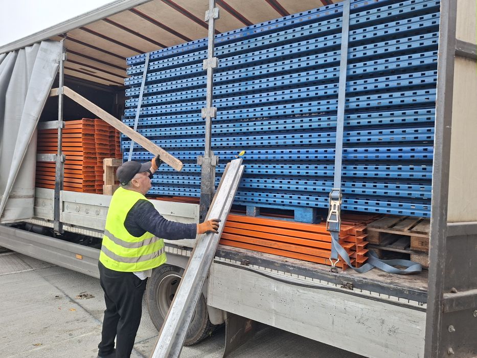 Rafturi depozitare euro paleți depozitare manuală
