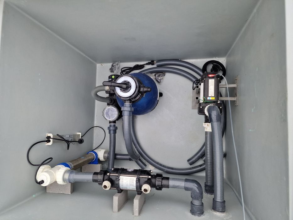 Piscina minipiscina 2.2m x3.75m x1.2m