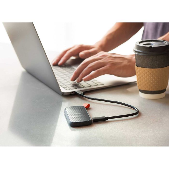 Портативный SSD SanDisk 2TB (800MB/s) - Новый запечатанный!