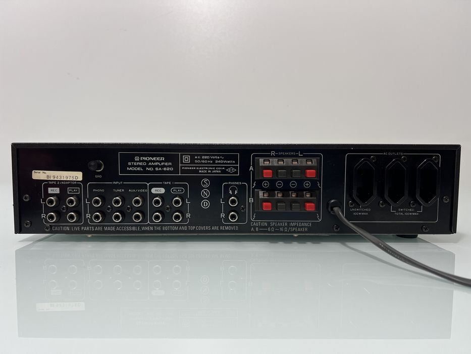 Amplificator/Statie Pioneer SA-620 Blue