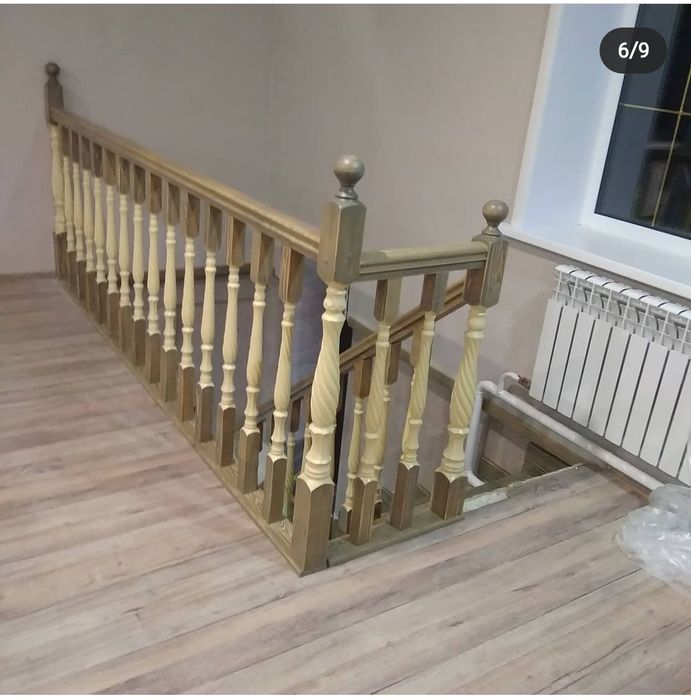 Деревянные лестницы и столярные работы.