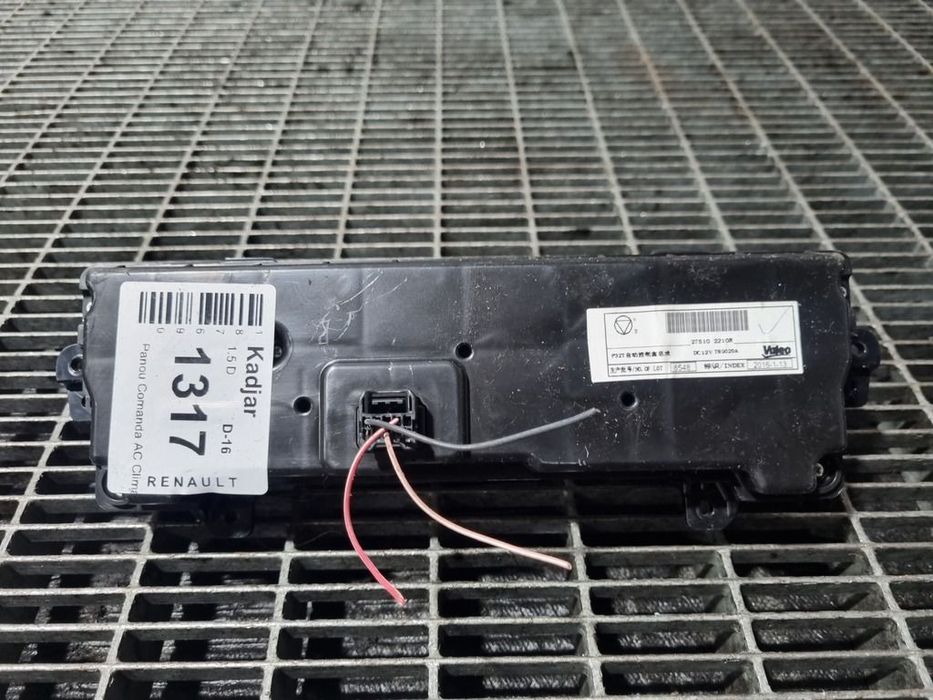 Panou Comanda AC Clima Renault Kadjar 2015 - 2018 (1317) 275102210R