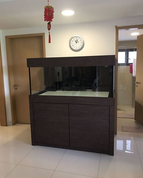 Подставка с аквариумом на заказ