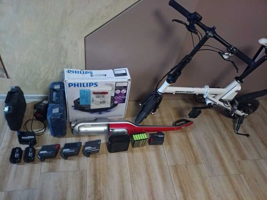 Reparatii/reconditionare baterii/acumulatori Litiu Li-ion și scule