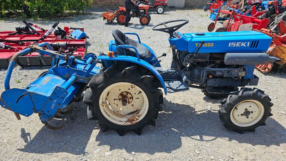 Японски трактор Iseki TX1500F с фреза, 4x4, 15 кс., АграБГ Джолев