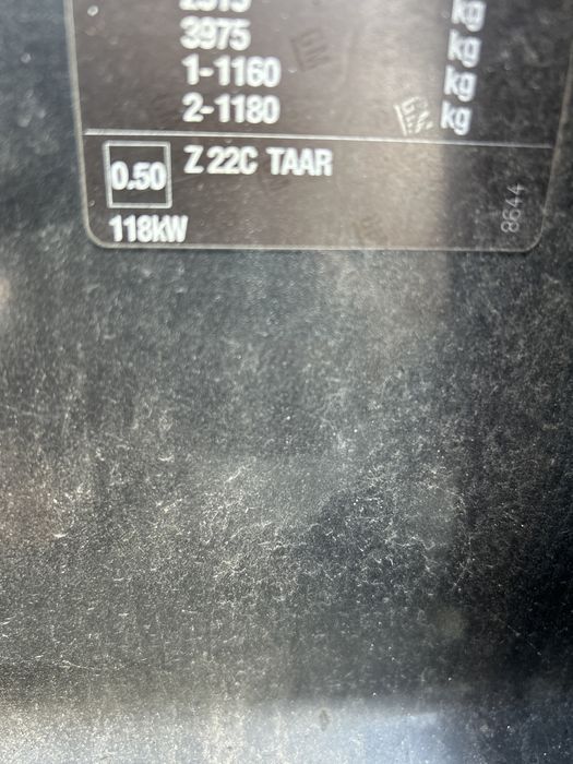 Haion portbagaj Opel insignia A an 2010 break culoare Z22C