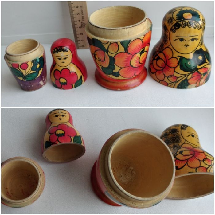 Матрёшка. Панно. Советские сувениры.