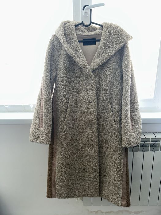 Тэди пальто с капюшоном