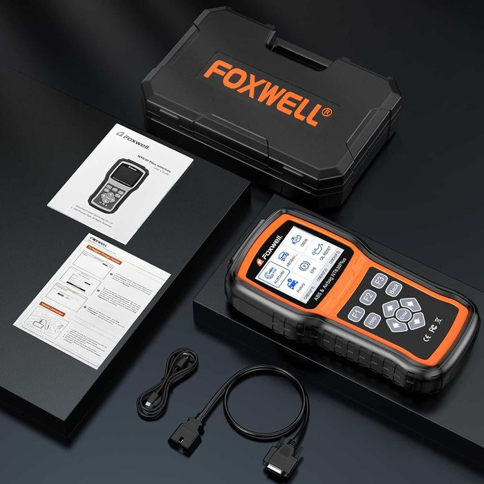 FOXWELL NT630 Plus OBD2 скенер Диагностика за кола кодочетец