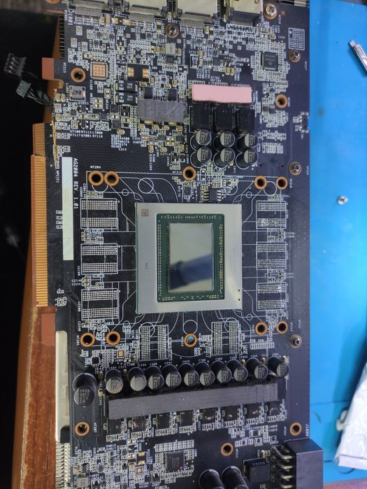 ASRock rx6800xt на запчасти