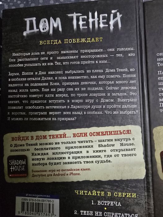 Книги дом теней.